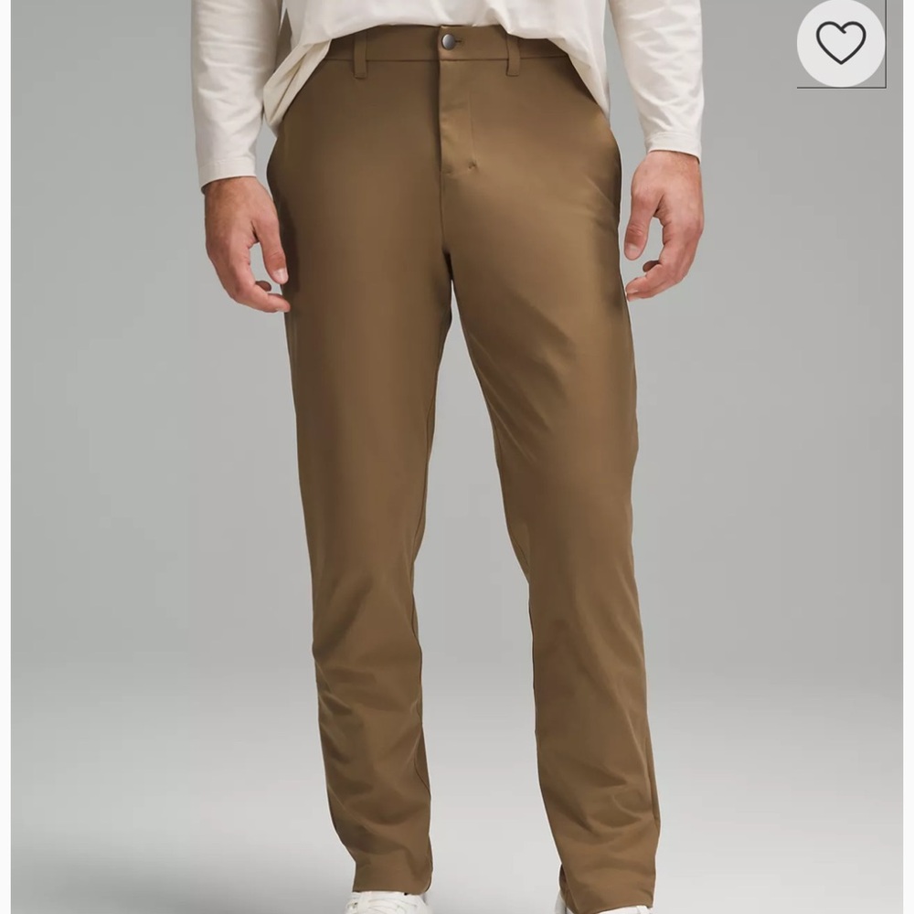 Men’s Lululemon Classic Fit Pants, Size 35